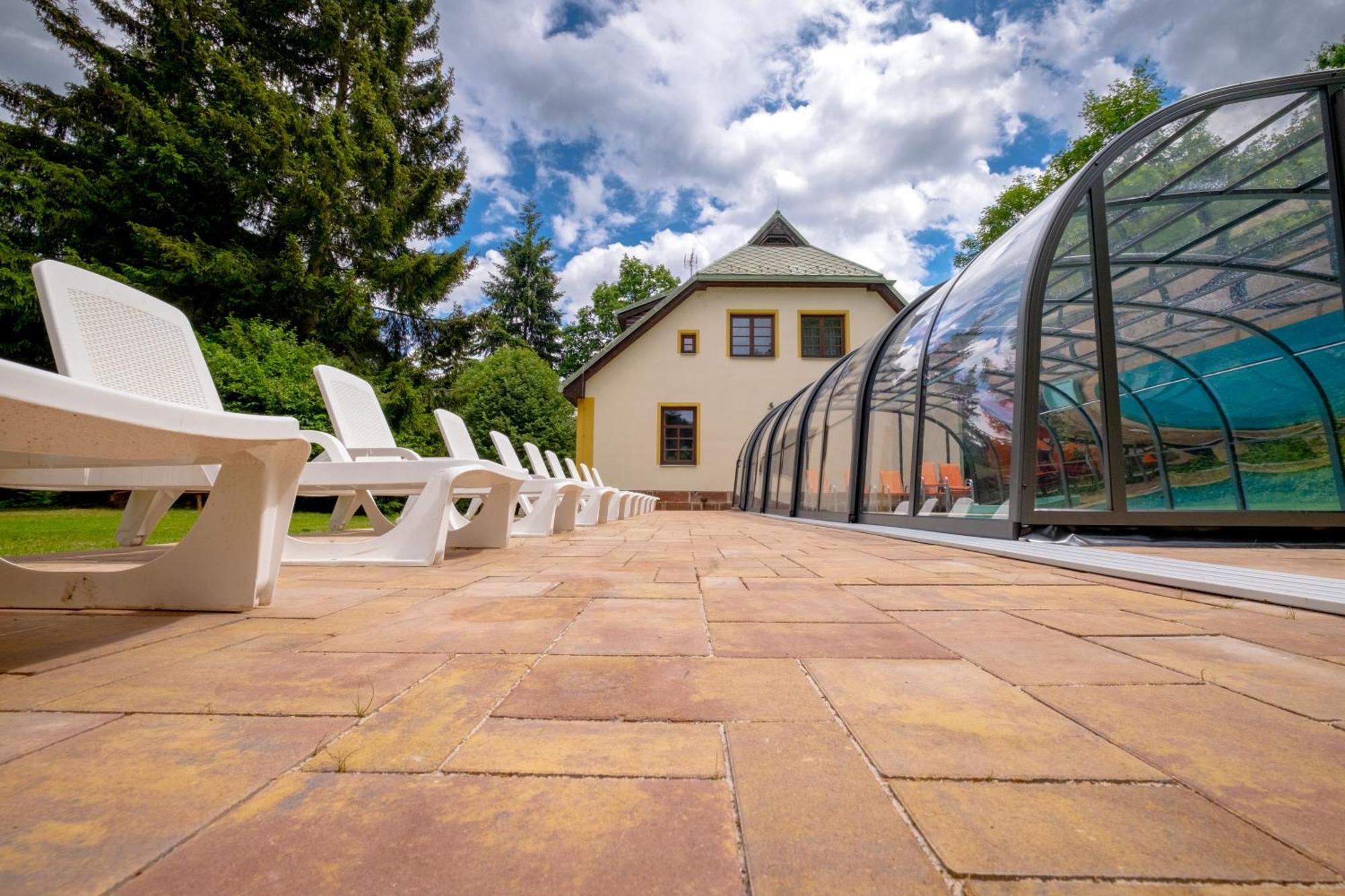 With A Covered Pool, Park, And Playground Villa Svoboda nad Upou