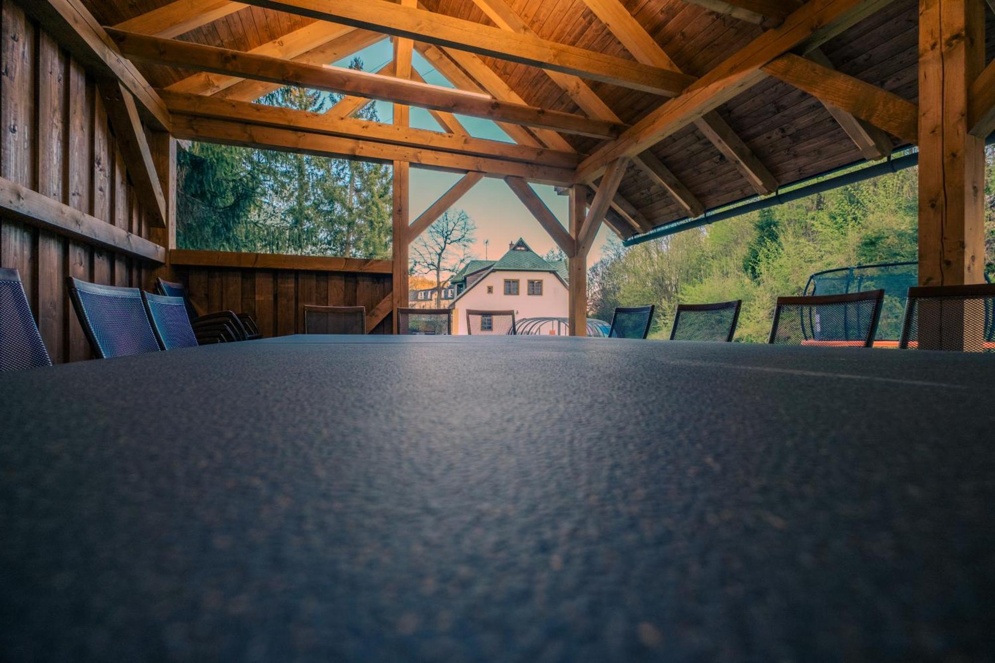 With A Covered Pool, Park, And Playground *